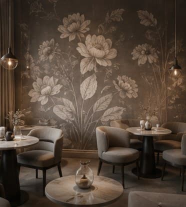 Hotel — wanddesign door Inkspire Walls