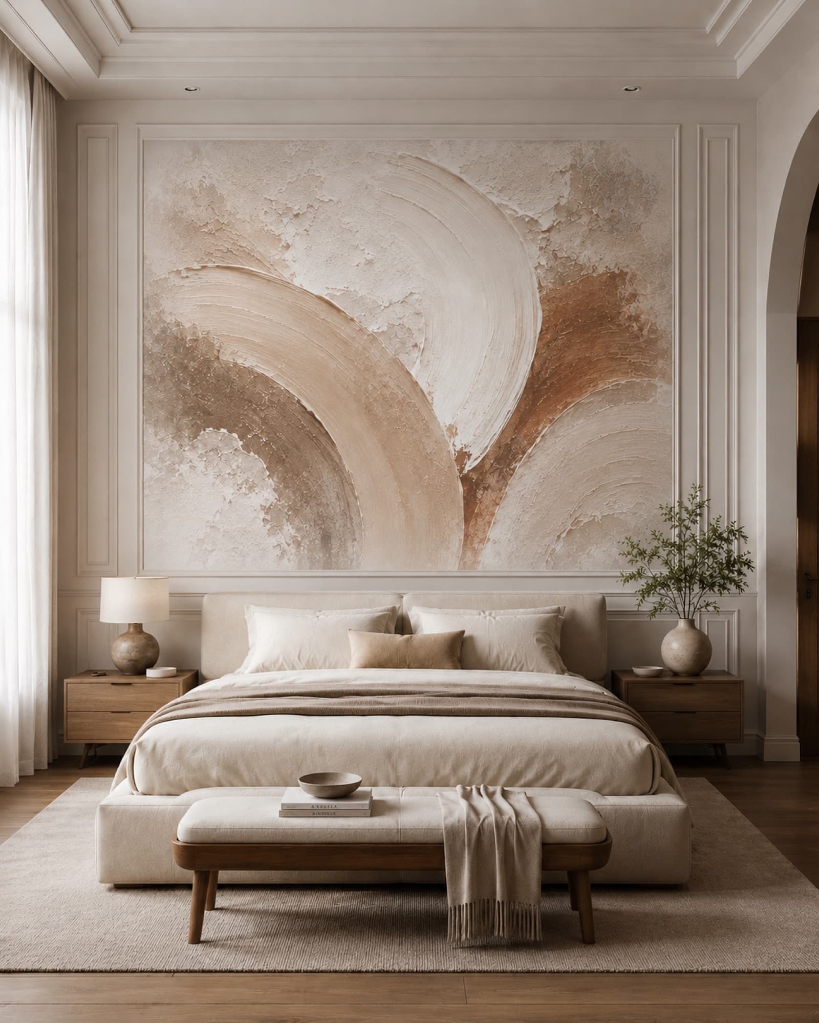 Salon — wanddesign door Inkspire Walls