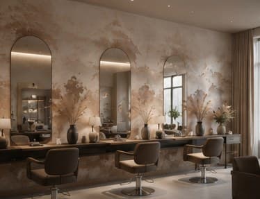 Salons — wanddesign door Inkspire Walls