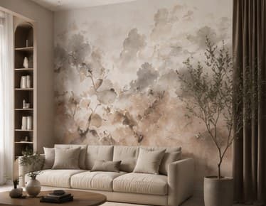 Woonkamers — wanddesign door Inkspire Walls